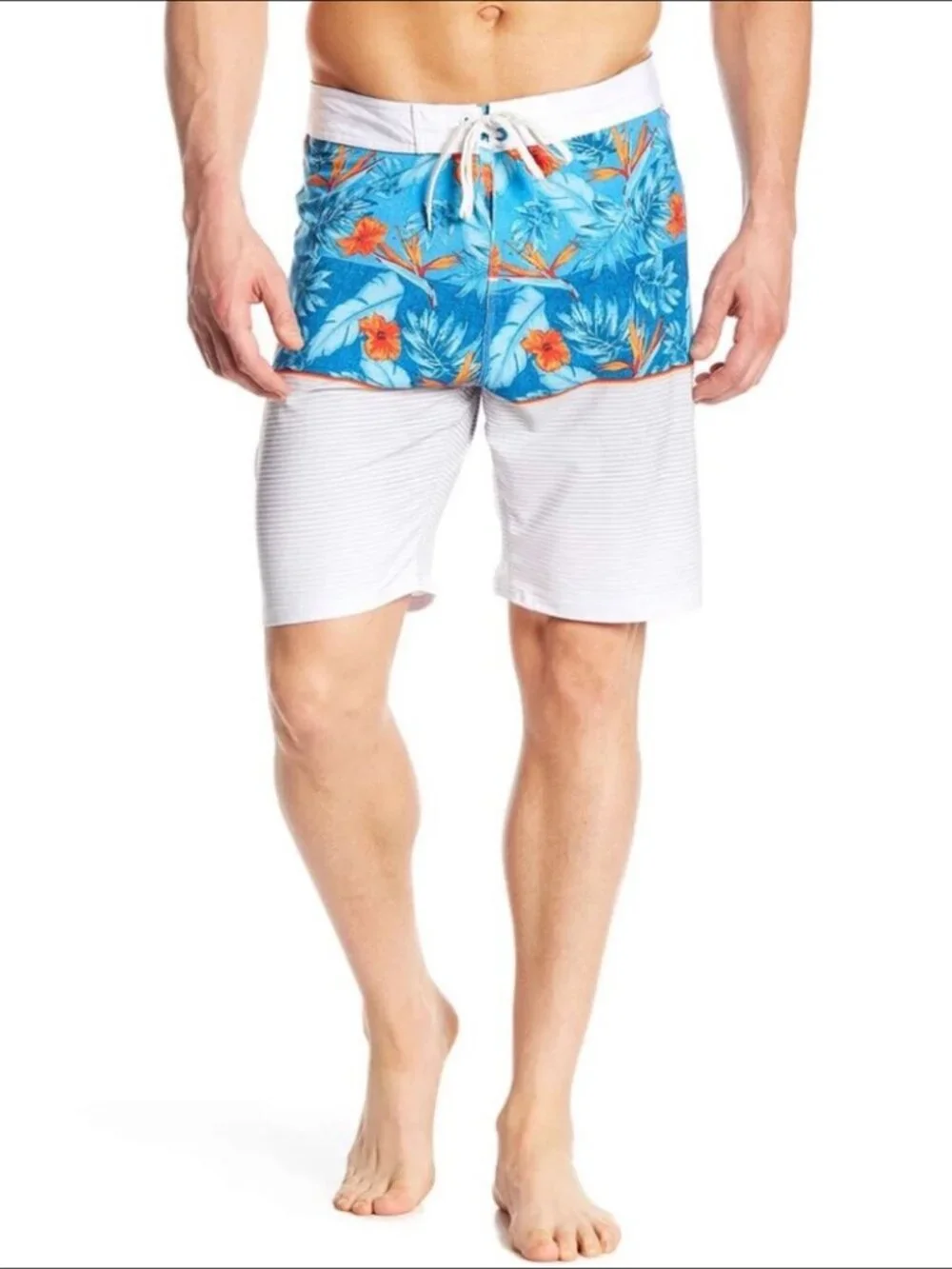 Burnside NEW Tropical Stretch Board Shorts Men's 38 NWT